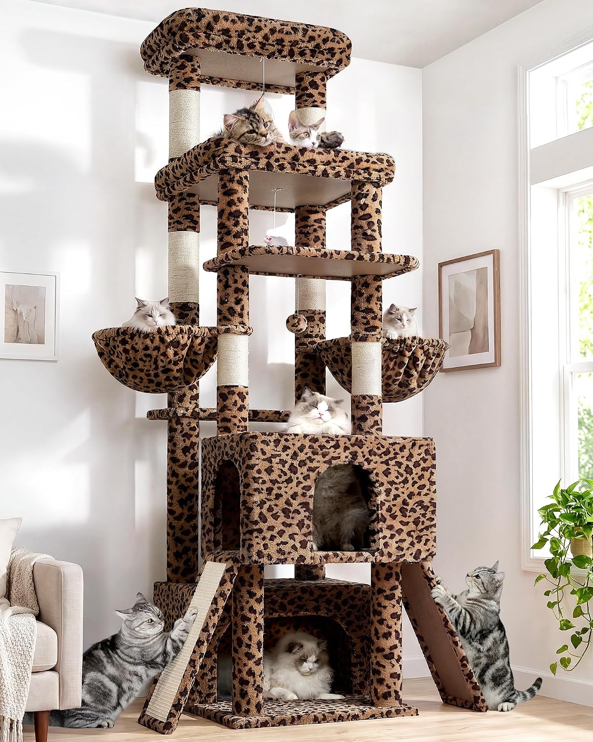 Detalle de Globlazer Cat Tree, 78-Inch