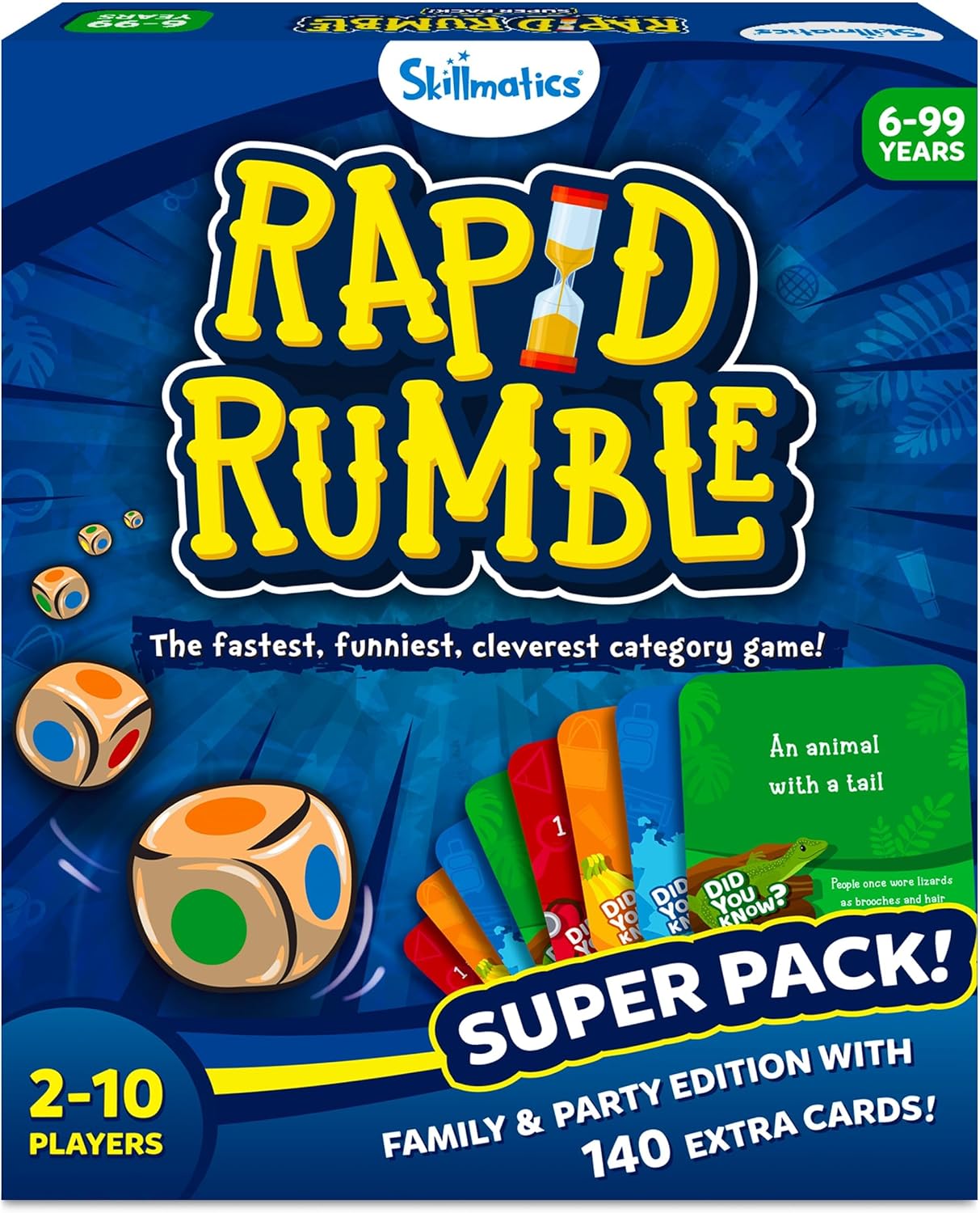 Detalle de Skillmatics Rapid Rumble Super Pack 140 cards