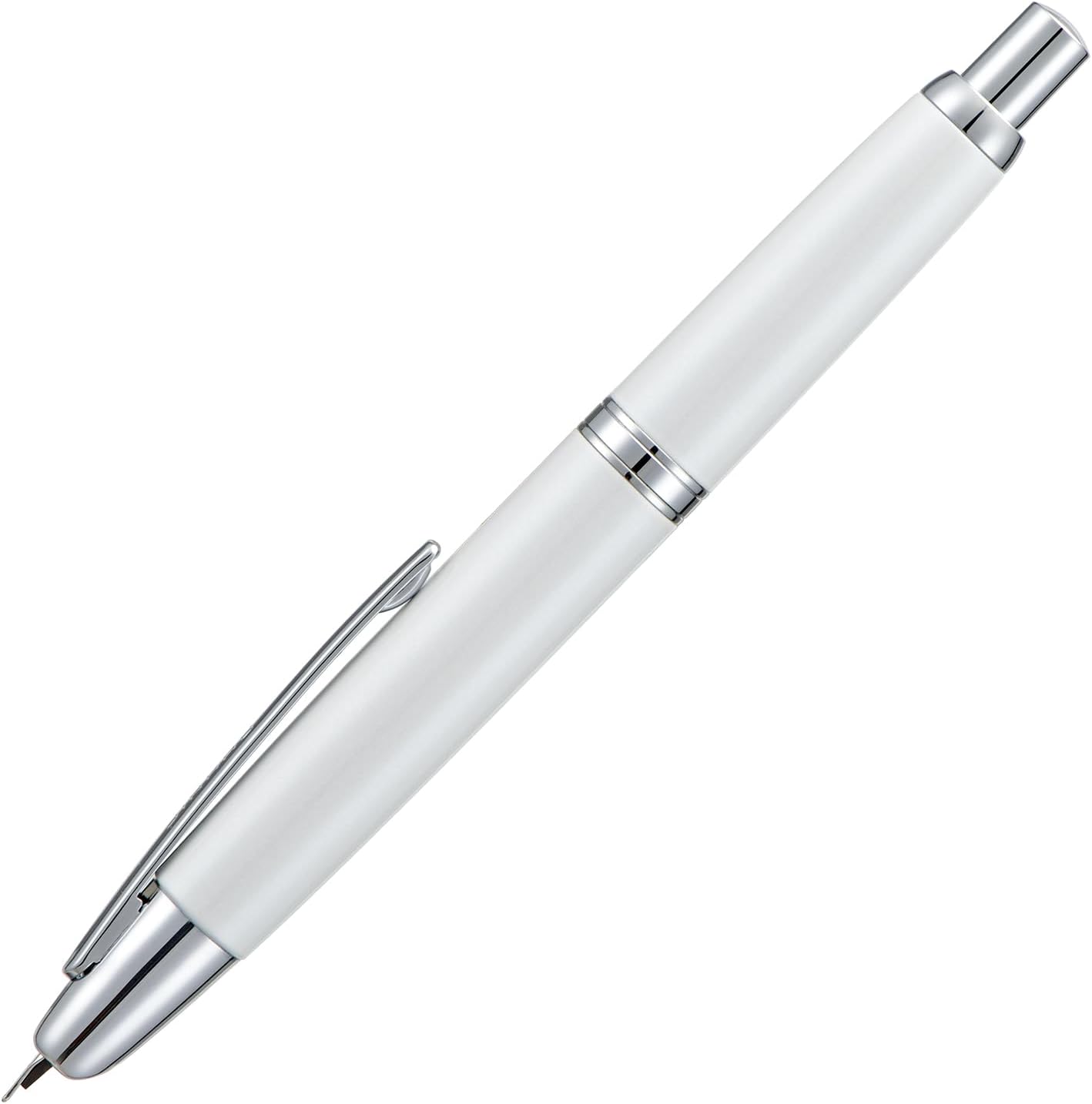 Thumbnail 6 de Jinhao 10 Series Press Pearl White Extra Fine fountain pen set with ink converter (metal pen box)
