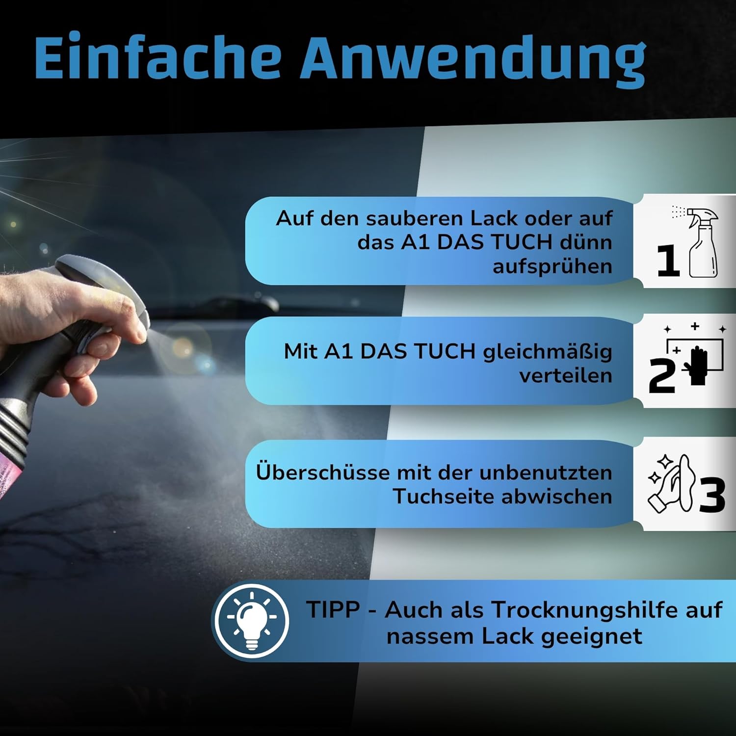 Thumbnail 3 de DR. WACK A1 Spray Wax 500 ml