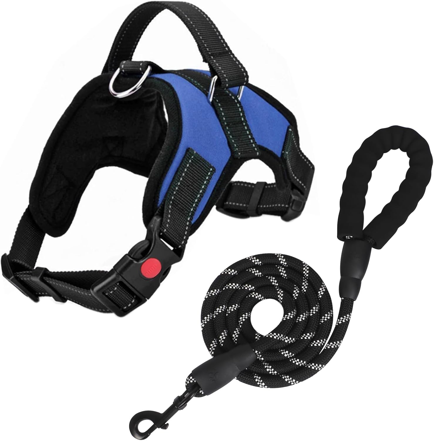 Detalle de FYY Dog Harness No Pull M, adjustable breathable vest
