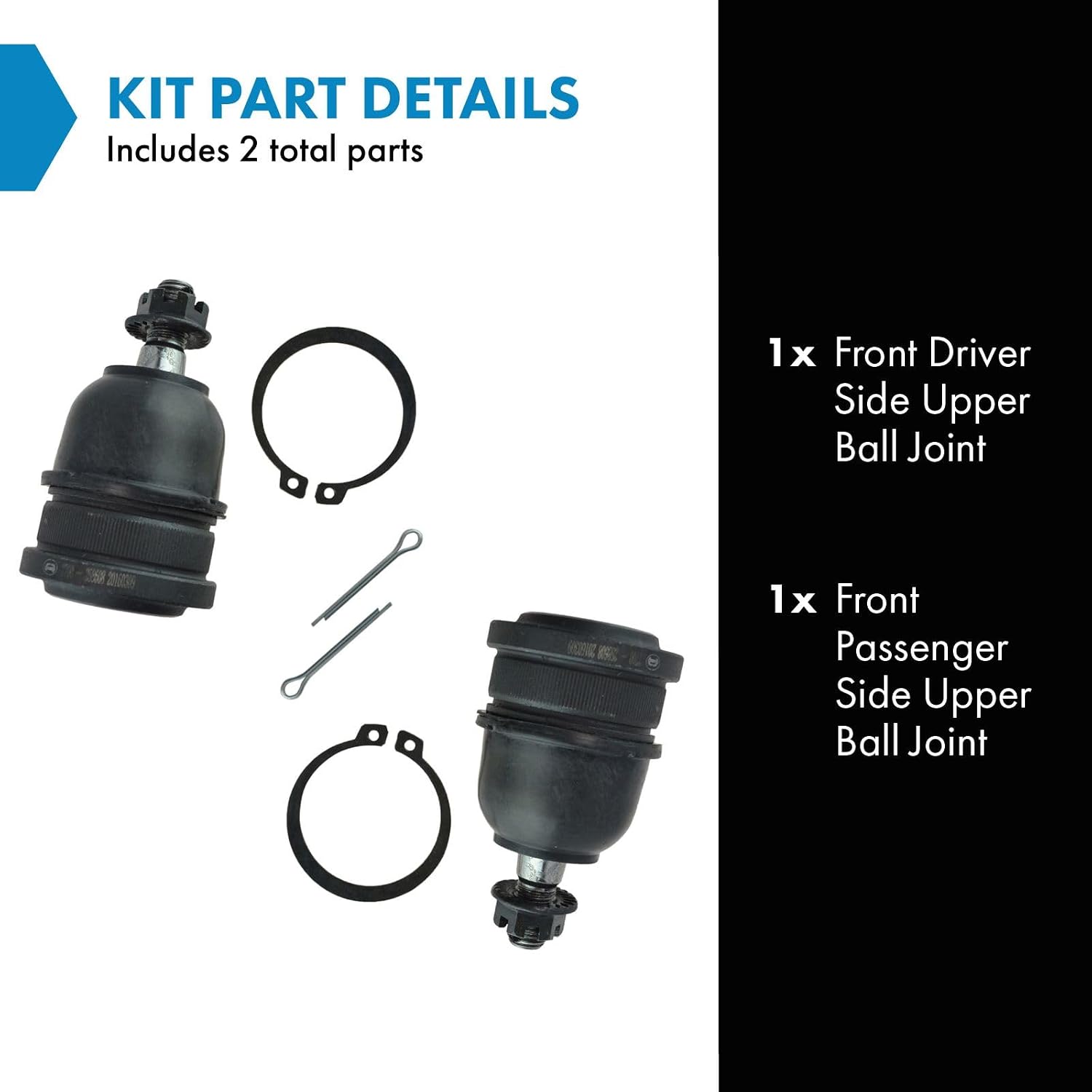 Detalle 2 de TRQ Front Upper Ball Joint Set K500014