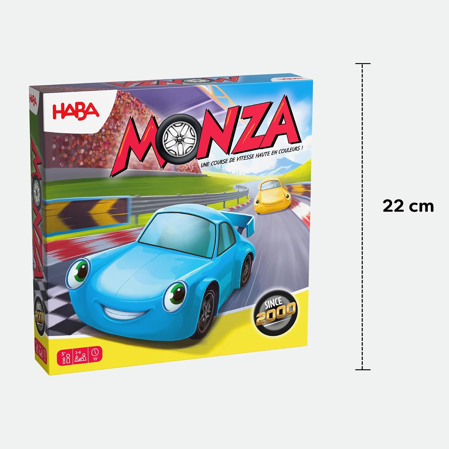 Detalle 2 de HABA Monza Rennspiel für Kinder ab 5