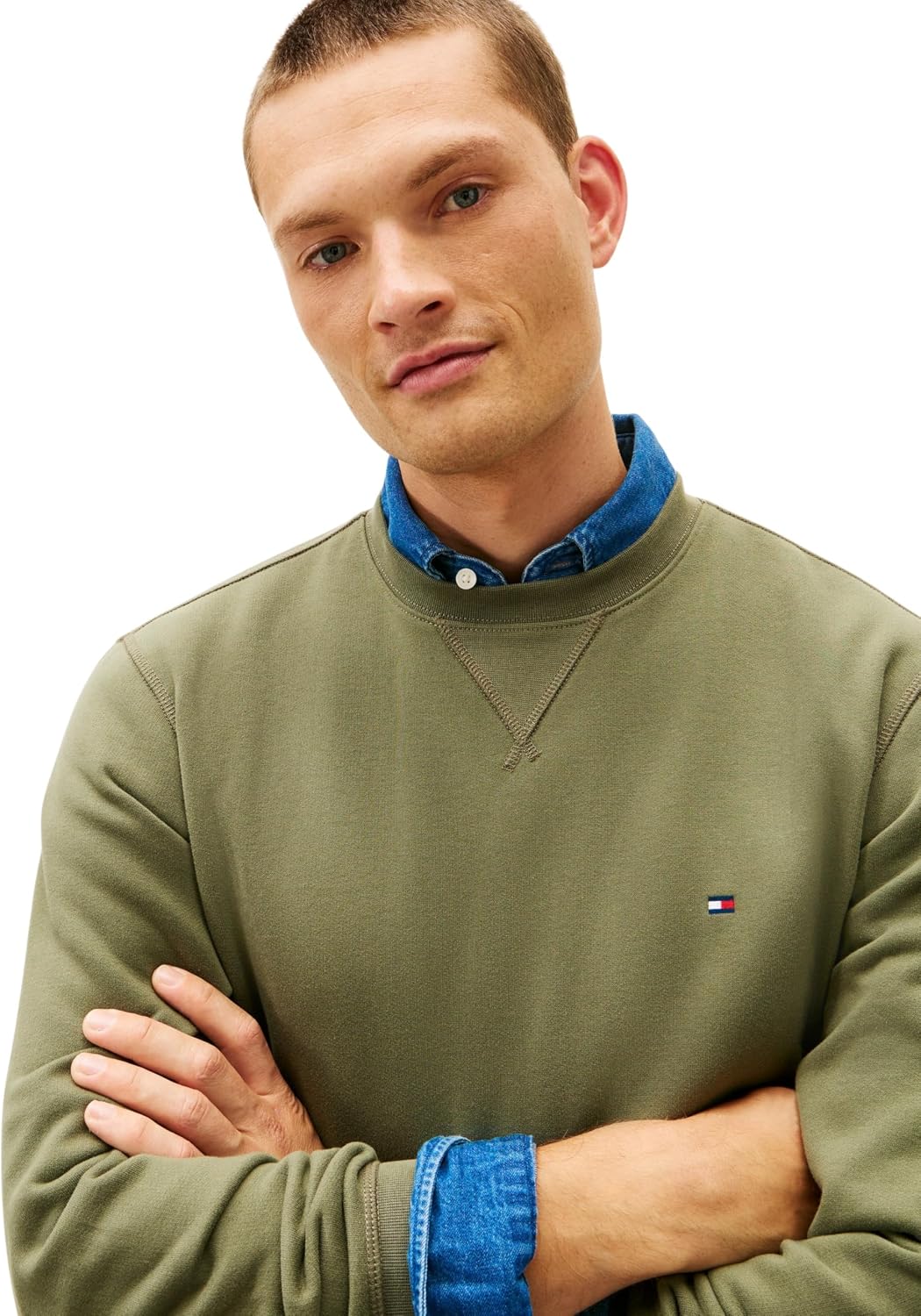 Detalle de Tommy Hilfiger Sweat homme col ras-du-cou