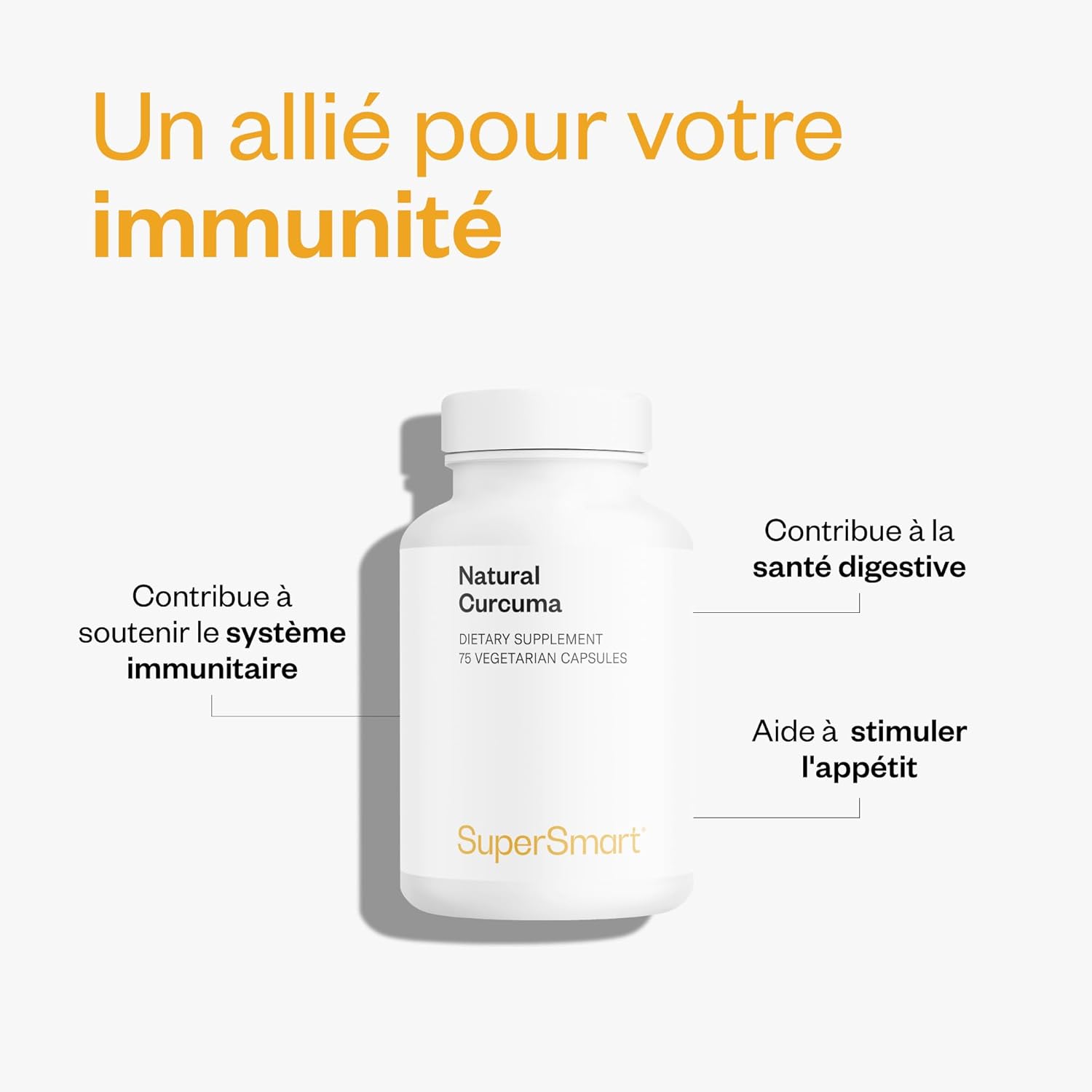 Thumbnail 2 de Curcuma Naturel de Supersmart — Puissant antioxydant avec plus de 95% de curcuminoïdes et haute absorption