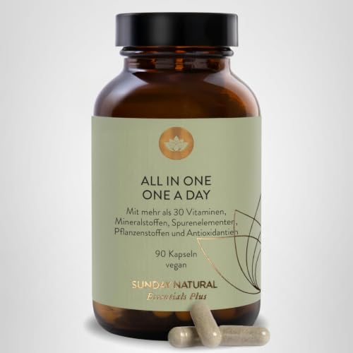 Thumbnail 7 de SUNDAY NATURAL Multivitamin Komplex All in One – vegane Kapseln mit über 30 Nährstoffen