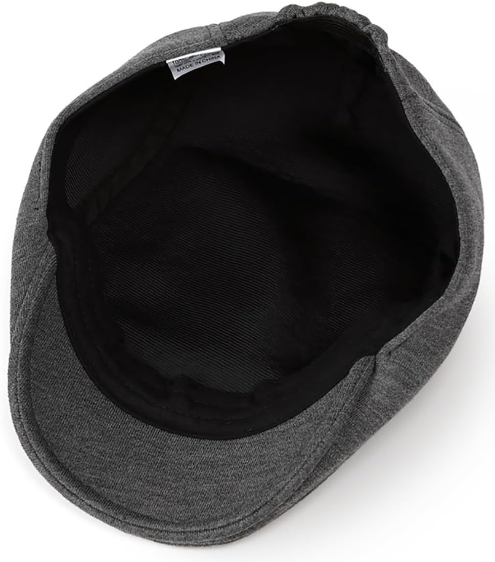 Detalle de Malaxlx 2 Pcs Newsboy Flat Cap Beret Hat Set for Men and Women