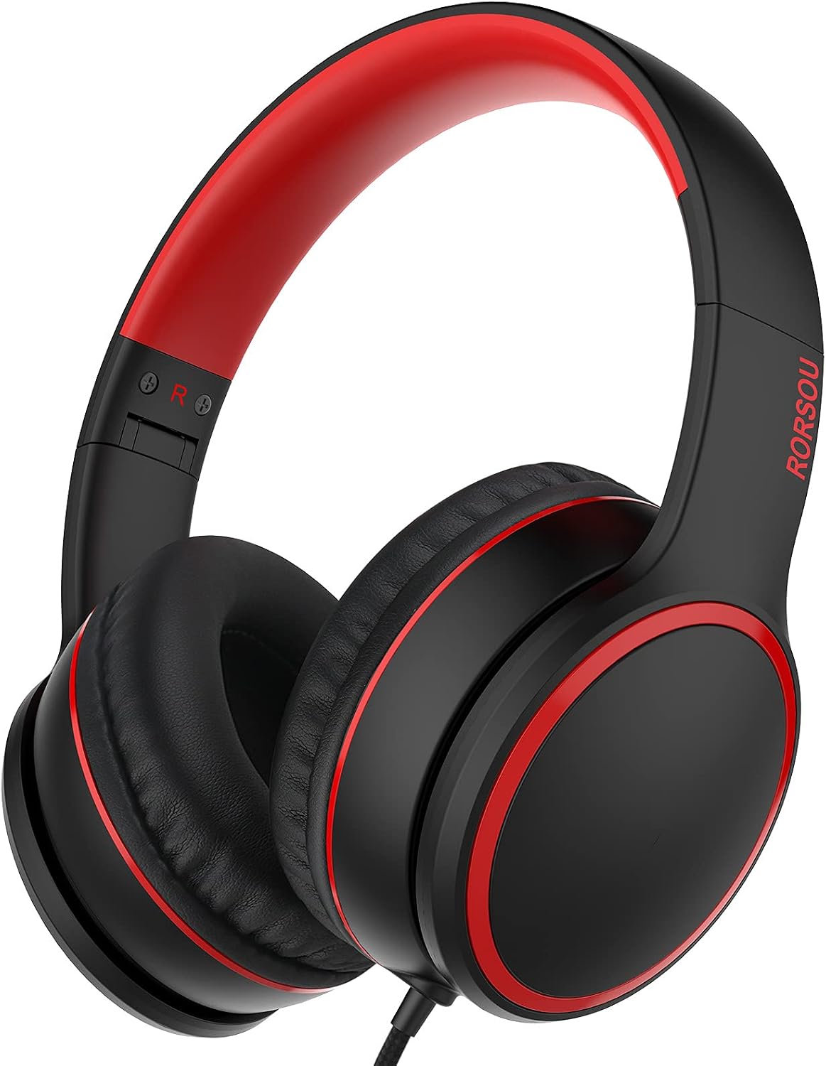 Detalle de RORSOU R10 cuffie on-ear con microfono