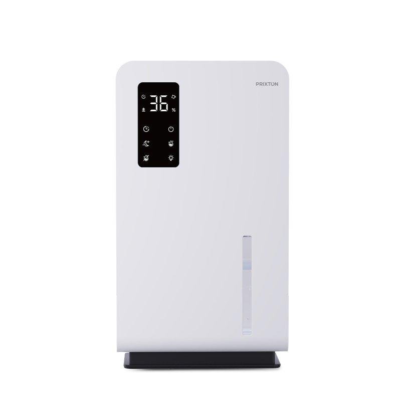 Detalle de Prixton Aura 3L HEPA H13 Silencioso RGB Programable: deshumidificador 2 en 1 para estancias de hasta 30 m²