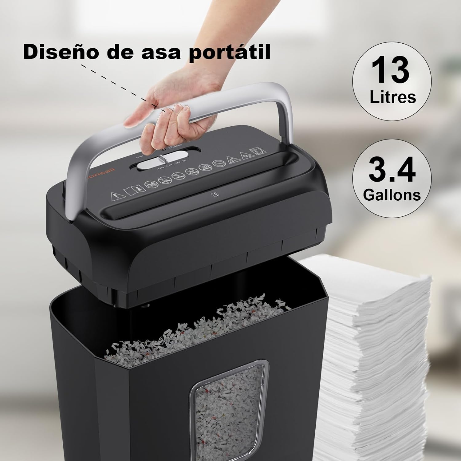 Detalle 2 de bonsaii C237-B trituradora 13 L