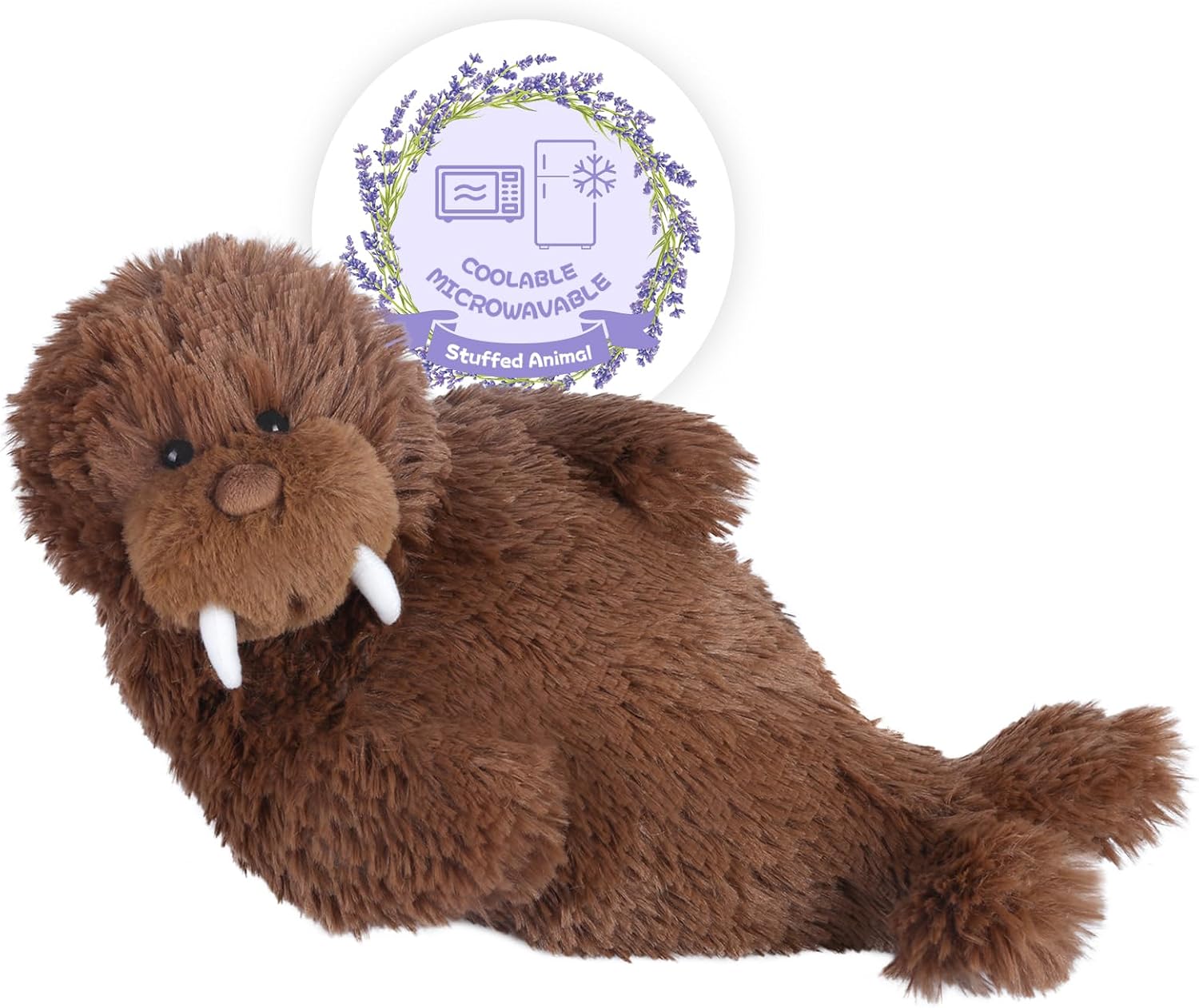 Detalle de SuzziPals Walrus Plush Heat Pad for Anxiety