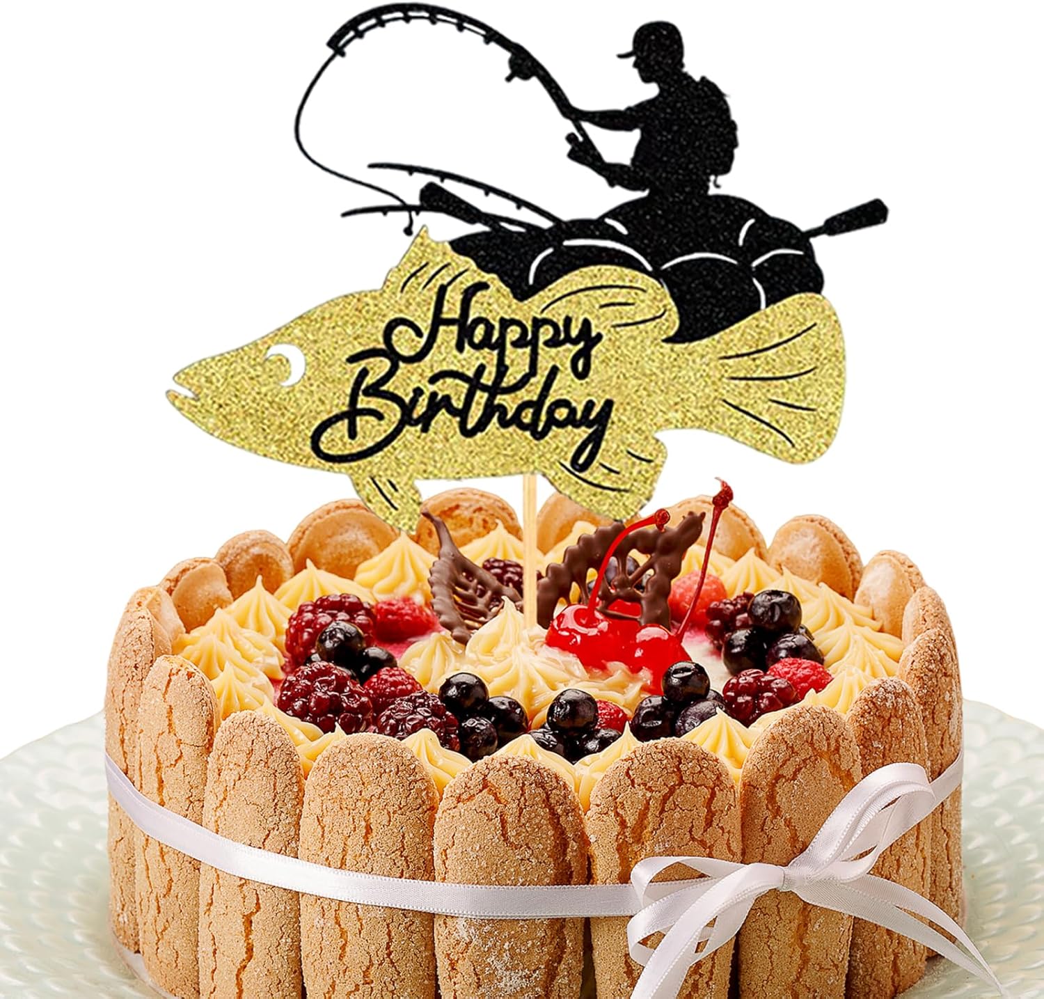 Silars Angler Cake Topper 1 Stück 🎂
