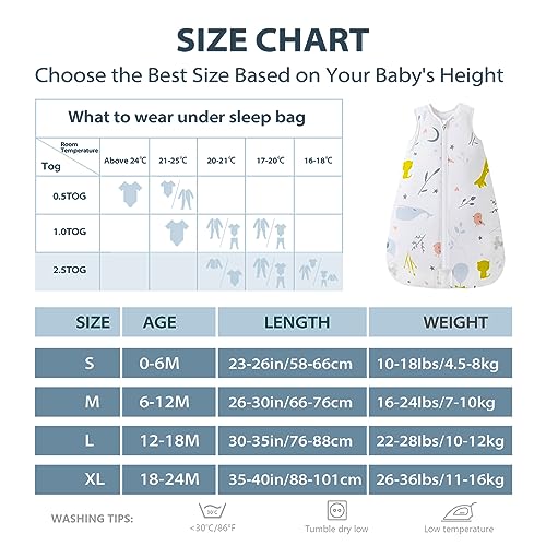 Thumbnail 5 de Mosebears Sacco nanna invernale 2,5 Tog per 6–12 mesi