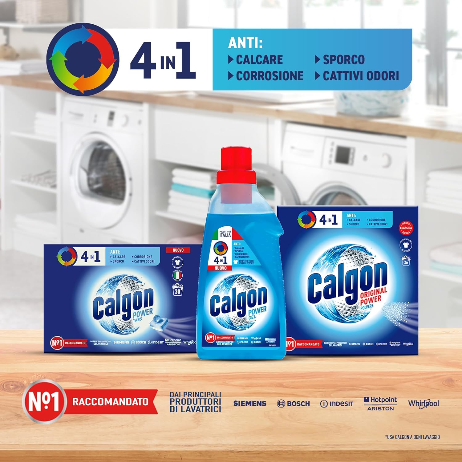 Thumbnail 4 de Calgon Power Gel anticalcare 2,25 L