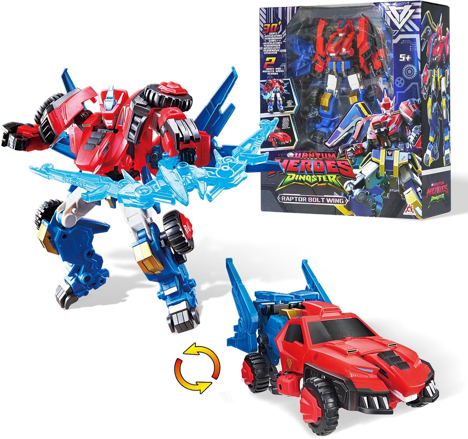 Thumbnail 6 de Quantum Heroes DINOSTER 2-In-1 Roboter Stego