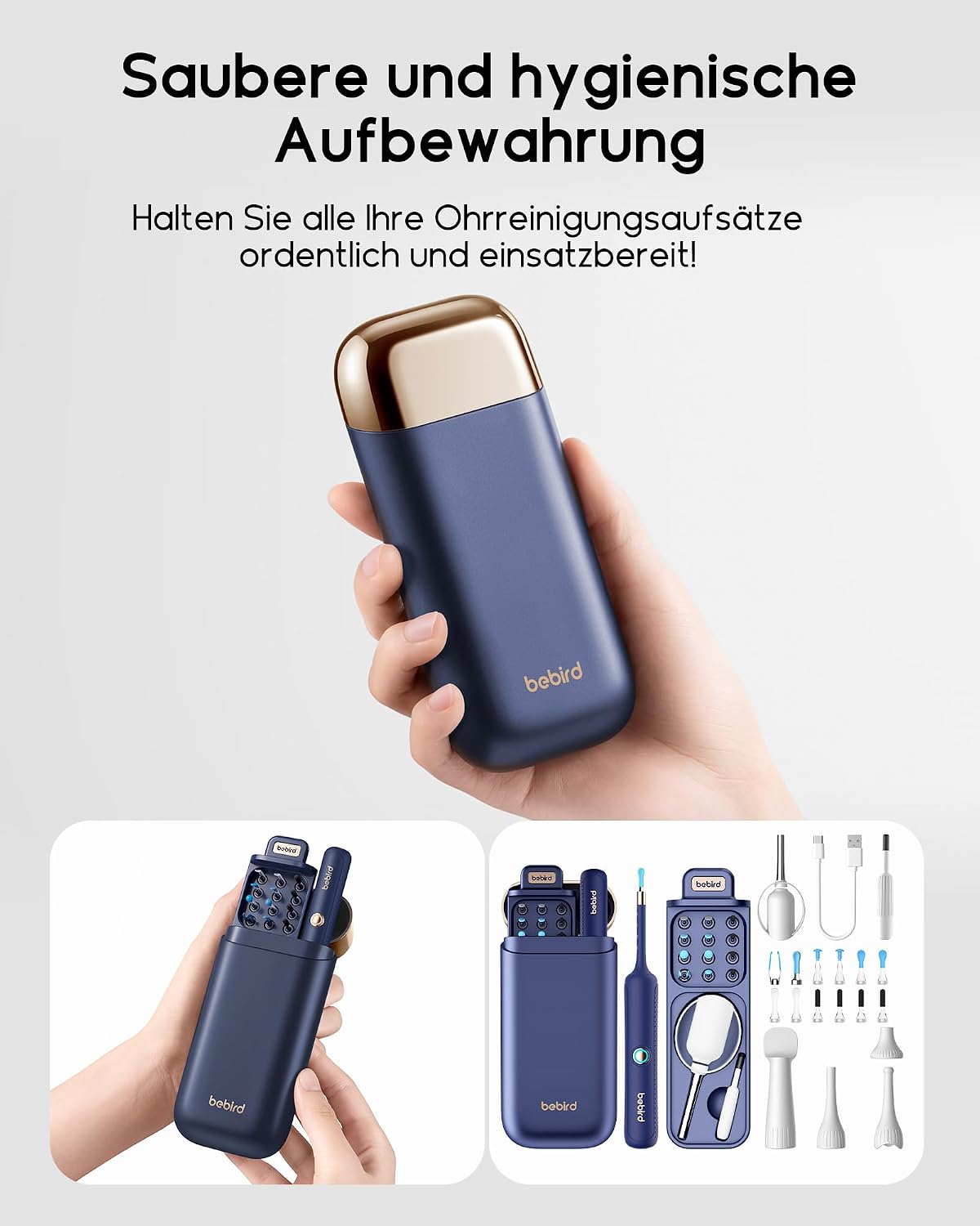 Thumbnail 6 de Bebird Otoskop 1920P Ohrenschmalz Entferner