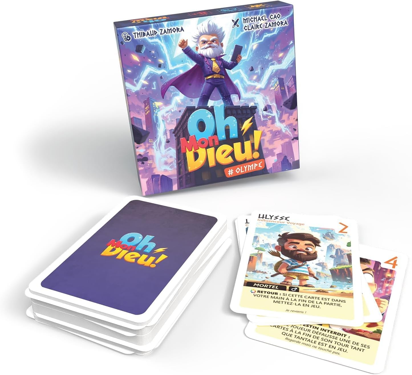 Thumbnail 1 de Bioviva Oh Mon Dieu ! (Olympe) — jeu stratégique et fun pour 2 à 6 joueurs, dès 8 ans