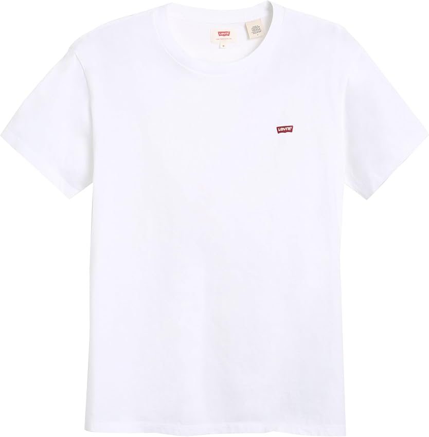 Detalle 2 de Levi's Ss Original Housemark Tee Camiseta de hombre blanca M
