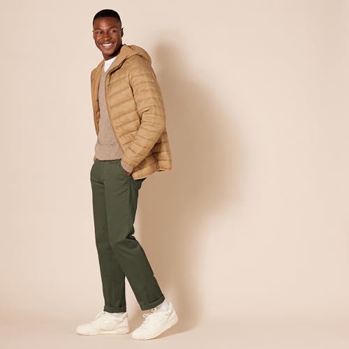 Thumbnail 3 de Amazon Essentials Pantalones Chino Informales para Hombre — Corte ajustado, color verde oliva, 36W/30L