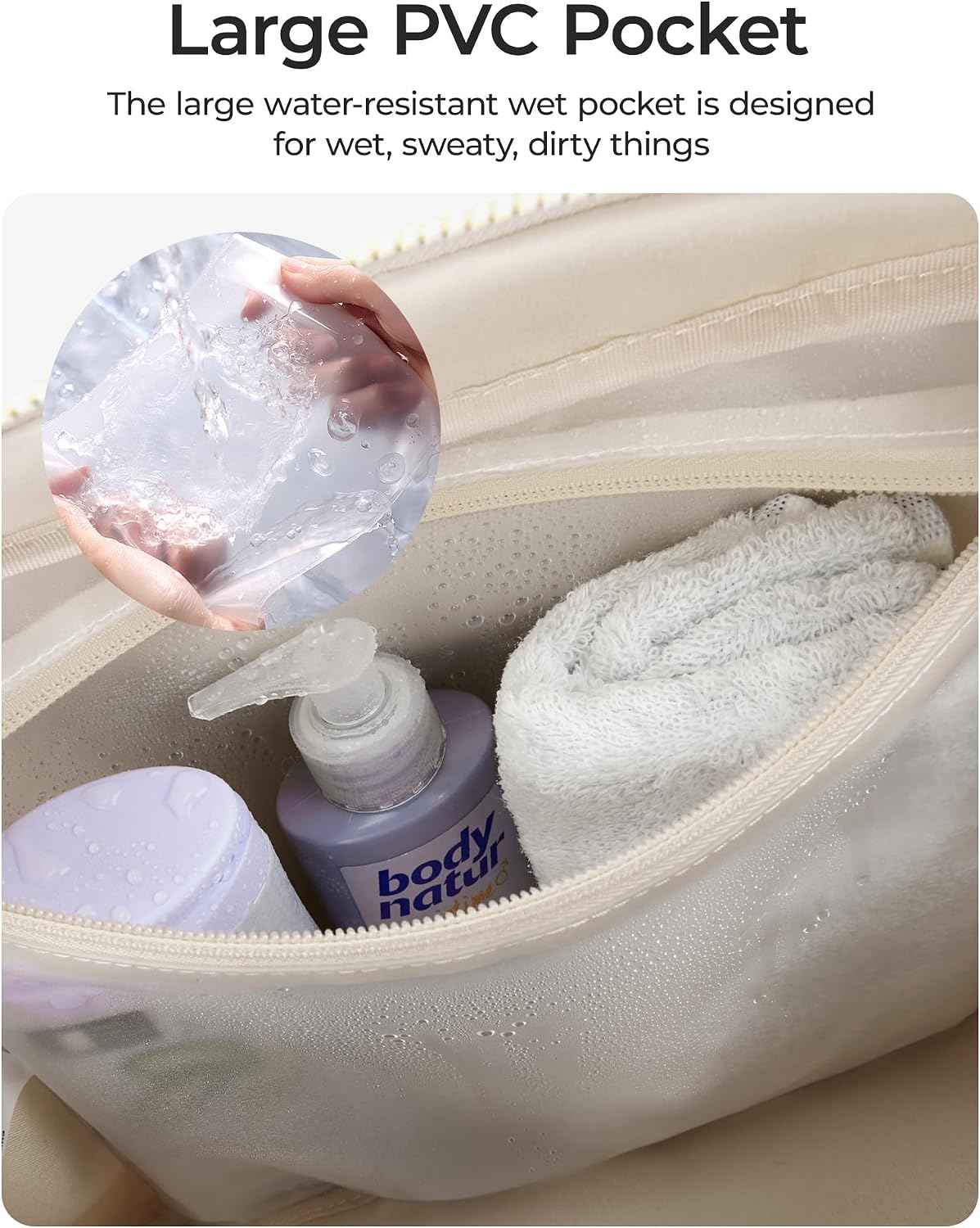 Thumbnail 4 de BAGSMART Womens Gym Bag 24L travel bag