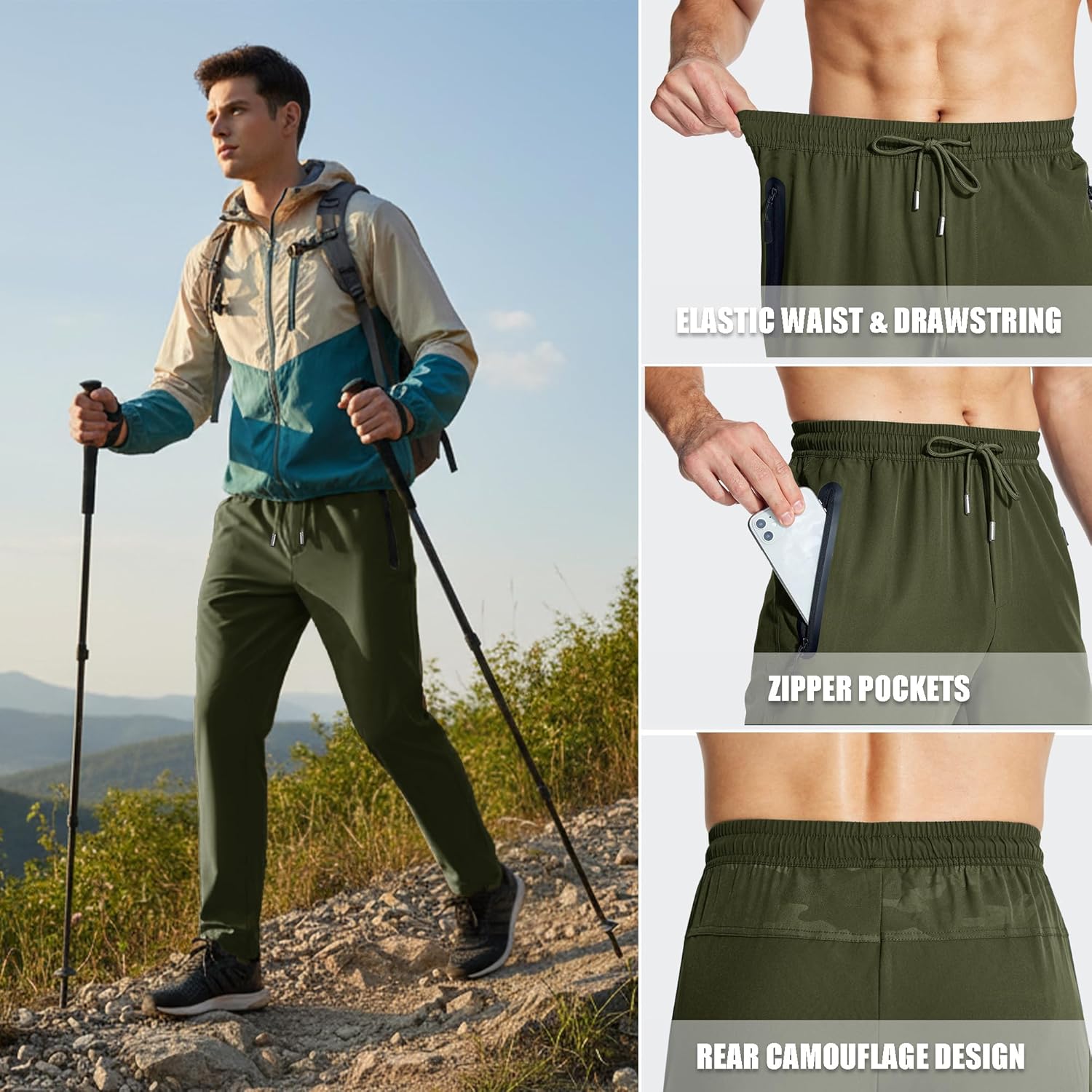 Thumbnail 3 de MAGCOMSEN Tracksuit Bottoms Lightweight