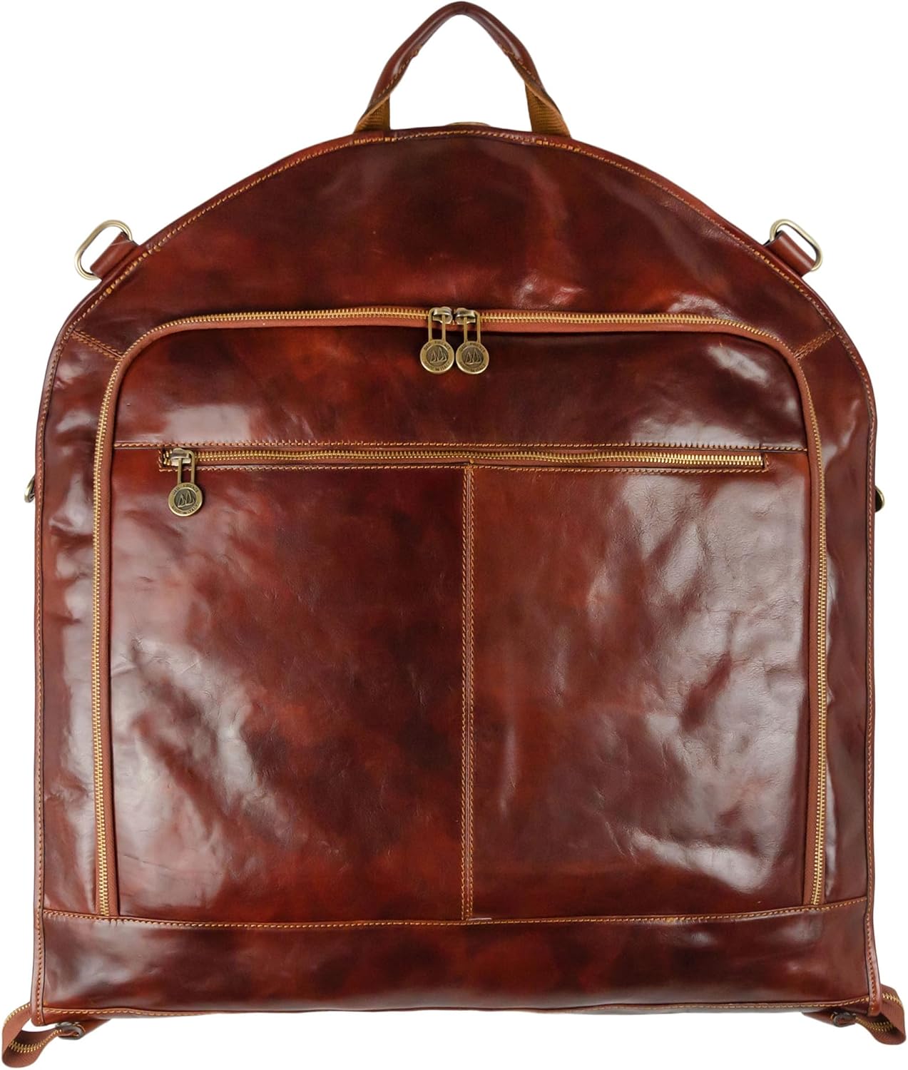 Thumbnail 6 de Time Resistance Leather Garment Bag – Slim Carry-on Suitcase for Dress Protection