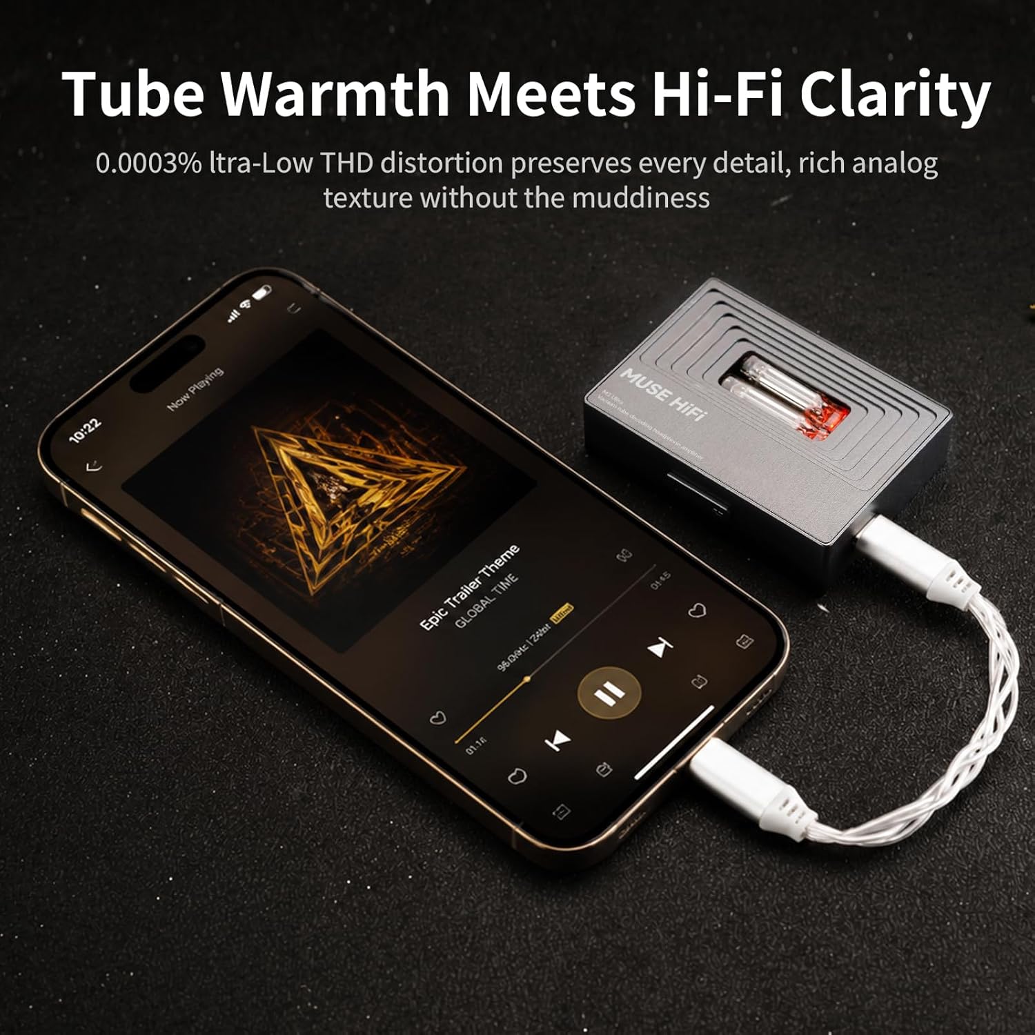 Thumbnail 6 de HiFiGo MUSEHiFi M3 Ultra Portable Tube DAC Amp with JAN6418 Vacuum Tube