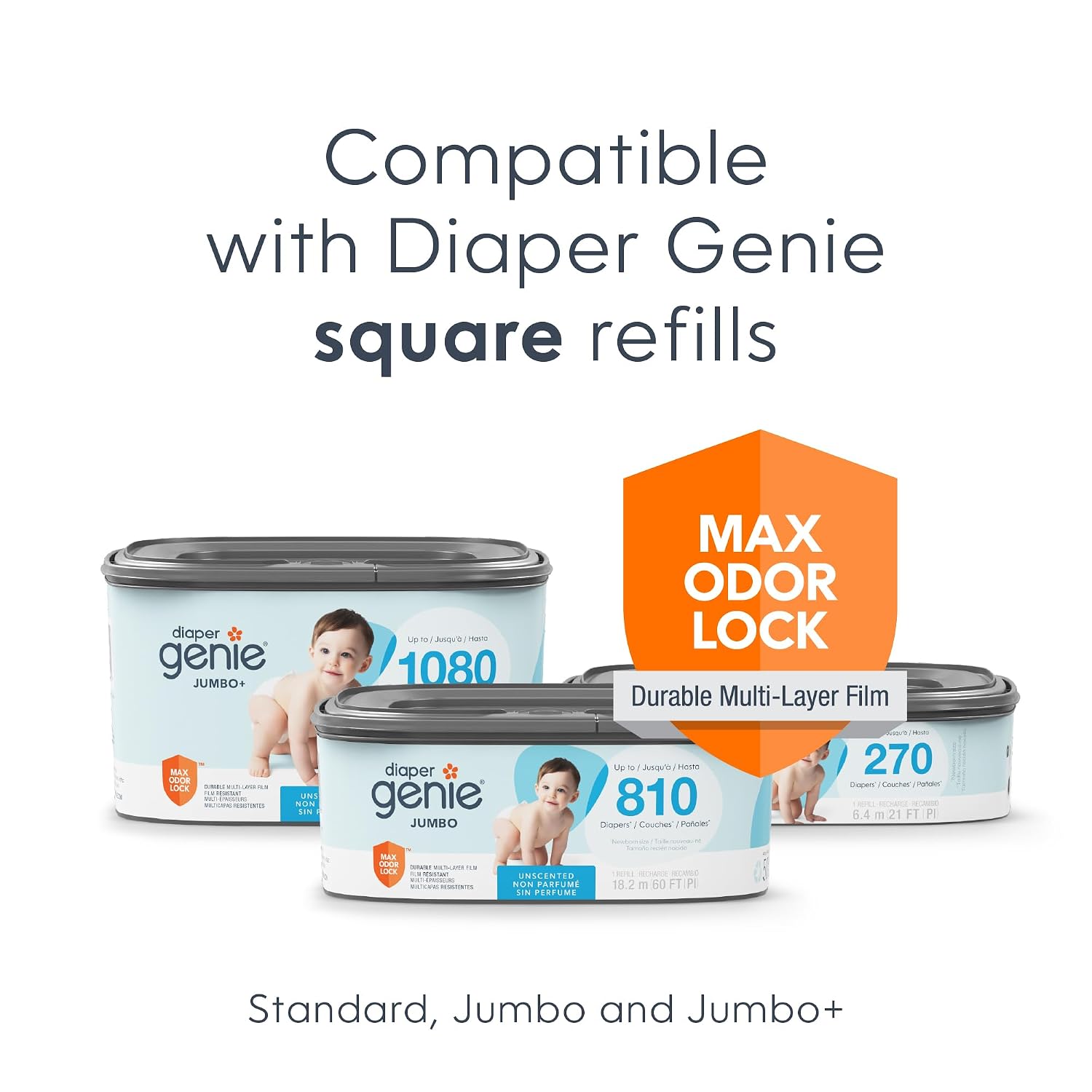 Thumbnail 3 de Diaper Genie Classic Diaper Pail Gift Set