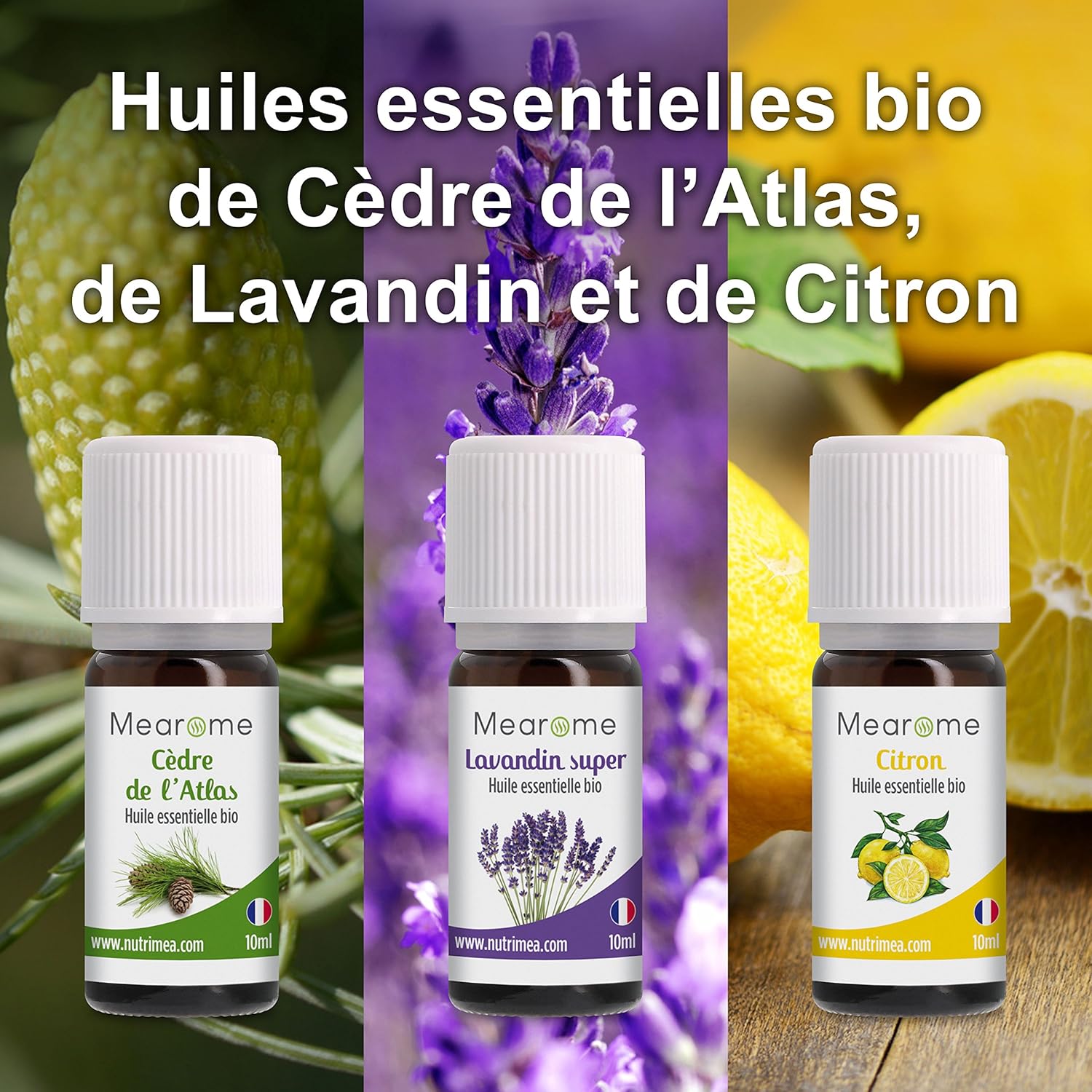 Thumbnail 3 de Coffret 8 x 10 ml d’huiles essentielles BIO distillées en France + guide PDF Mearome