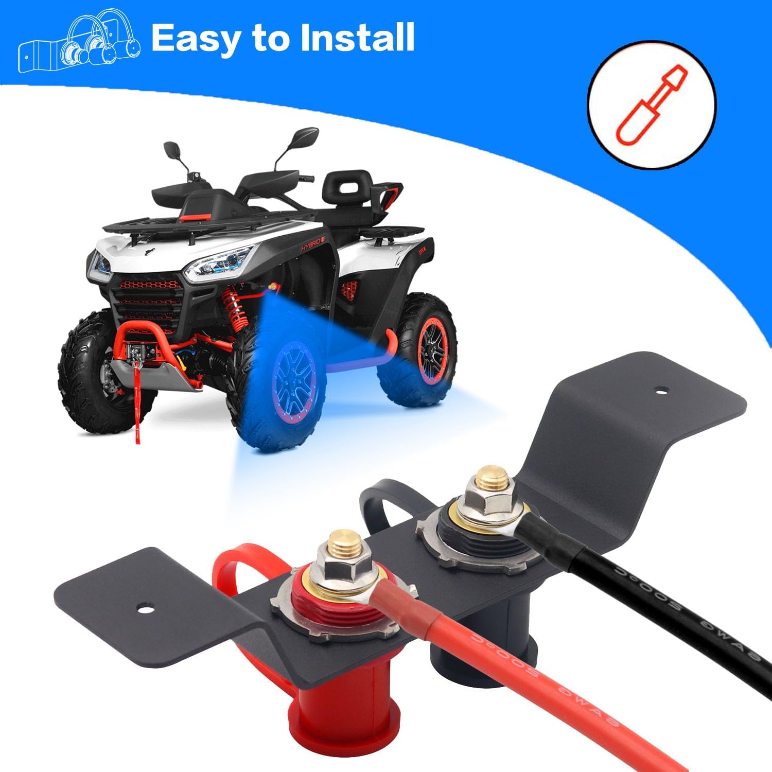Detalle de Jamgoer Battery Jump Post Kit