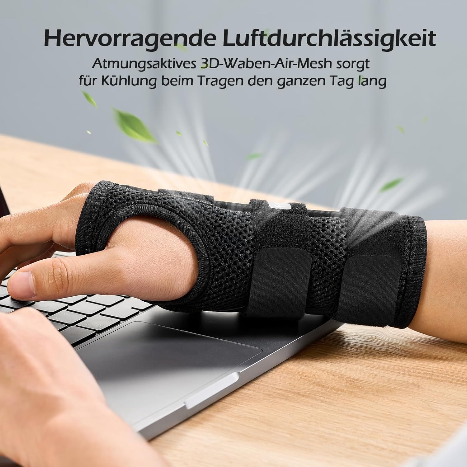 Thumbnail 6 de FREETOO Handgelenk Bandagen Karpaltunnel – atmungsaktive Orthese für Schlaf, Arbeit und Alltag