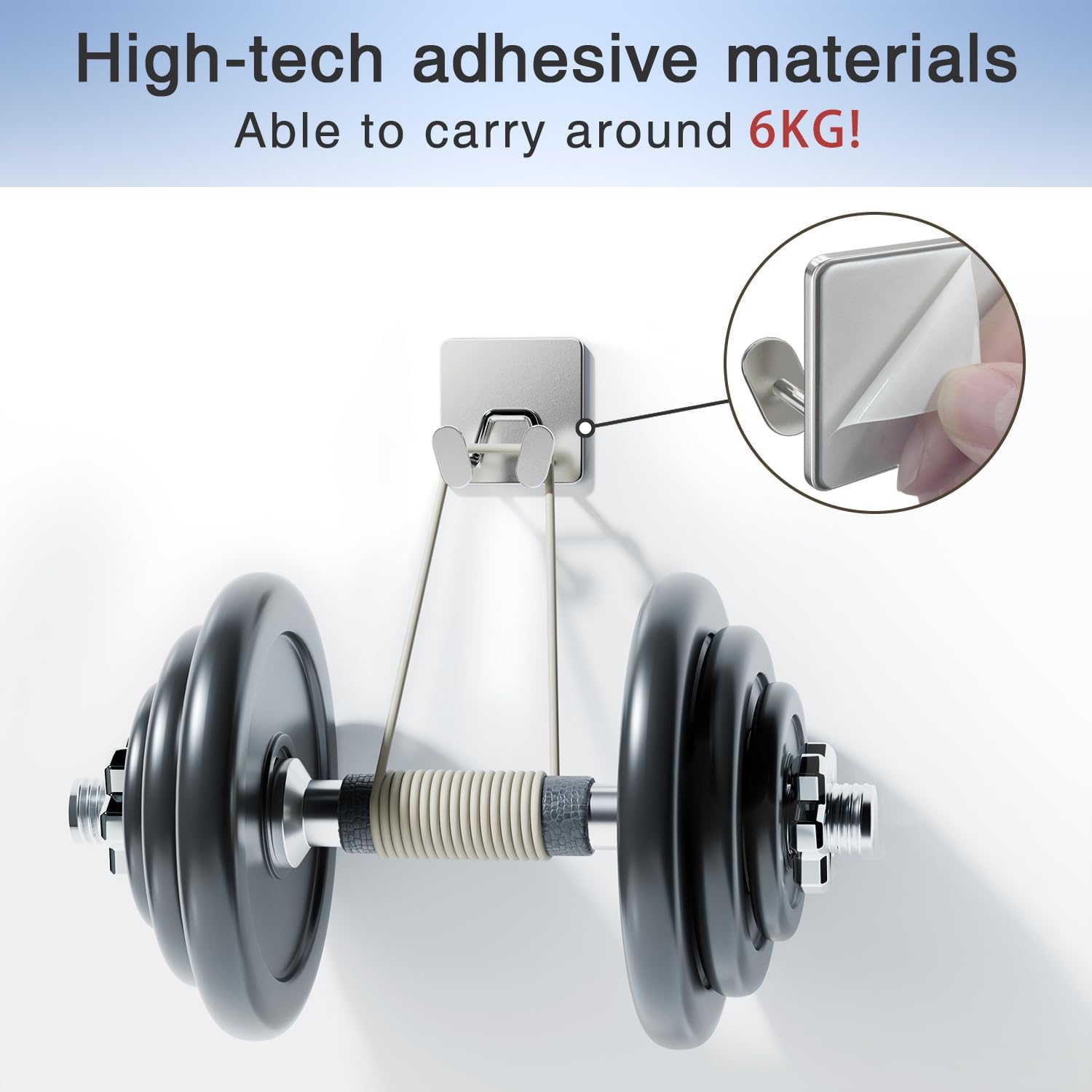 Detalle de Shower Hooks, Stainless Steel