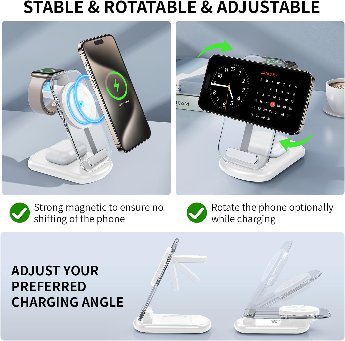 Thumbnail 4 de 2026 Traveling MagSafe 3-in-1 Charger