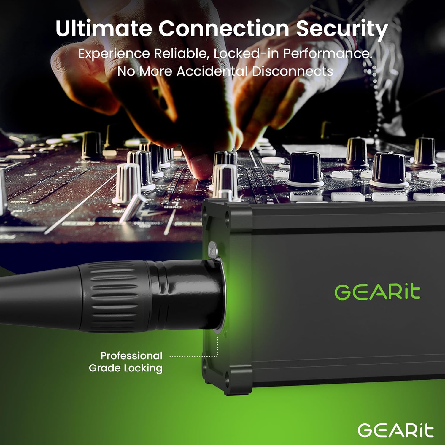 Detalle de GEARit GI-DMX-4CHWC XLR-over-Ethernet Snake with 2-ft Breakouts