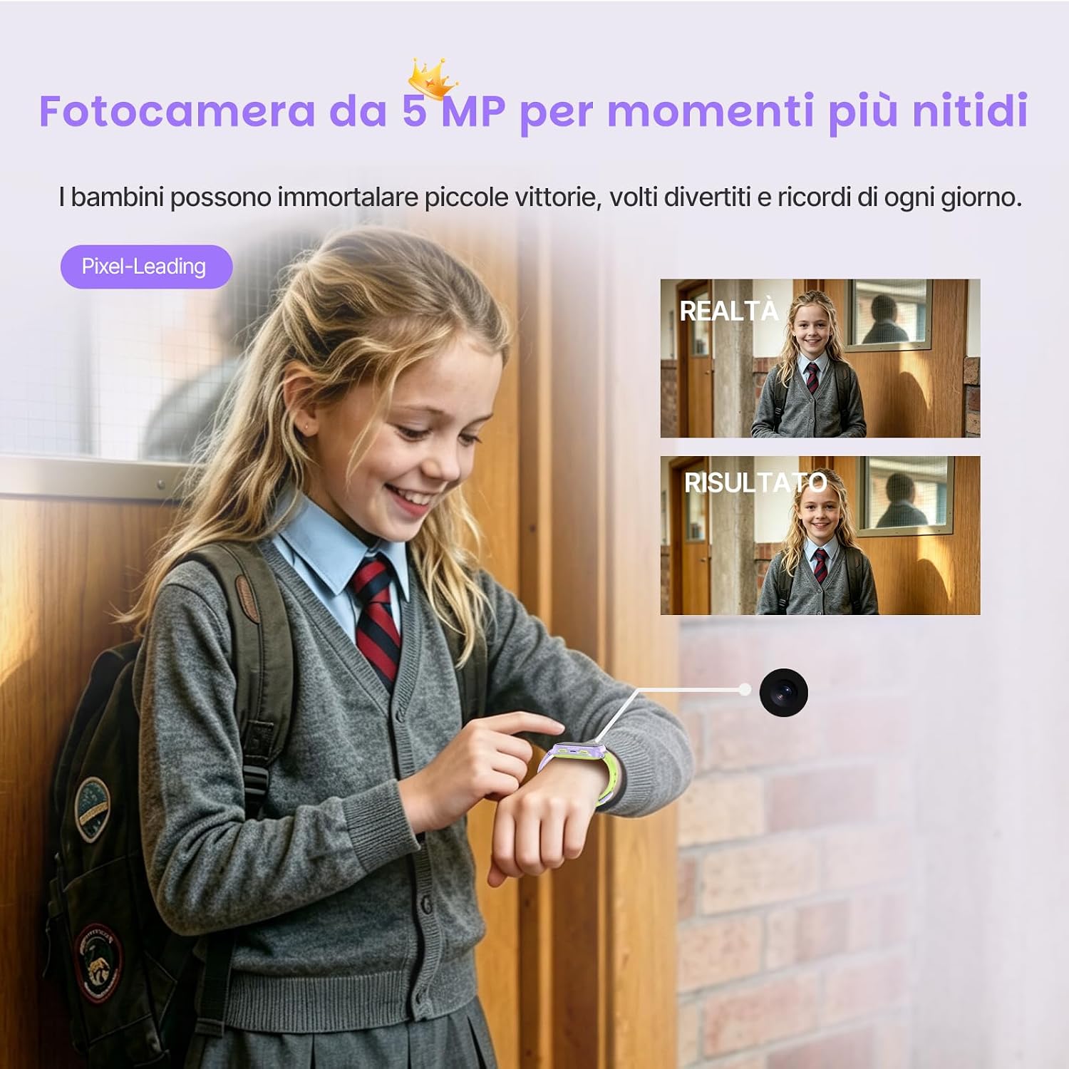 Thumbnail 6 de LAGENIO K9 Smartwatch Bambini AI: GPS, 4G e AMOLED 1,78'' per una crescita connessa