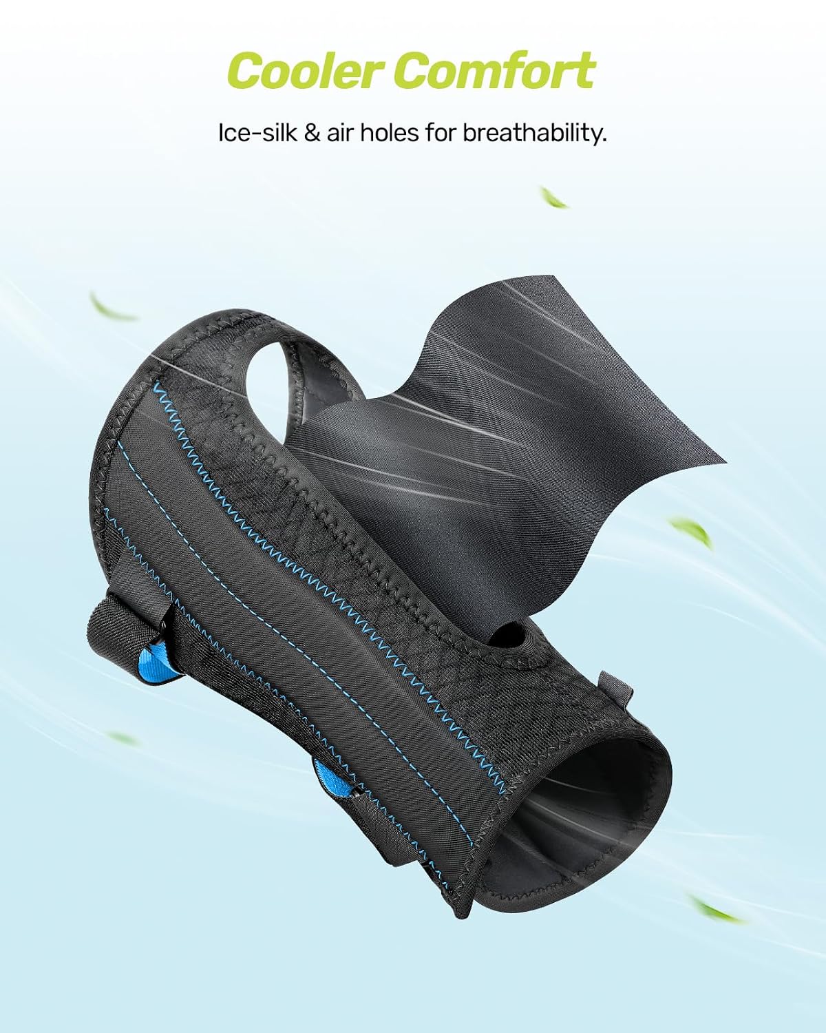 Detalle 1 de Rakiie ESP016 Carpal Tunnel Wrist Brace, Right Hand, Medium, Blue