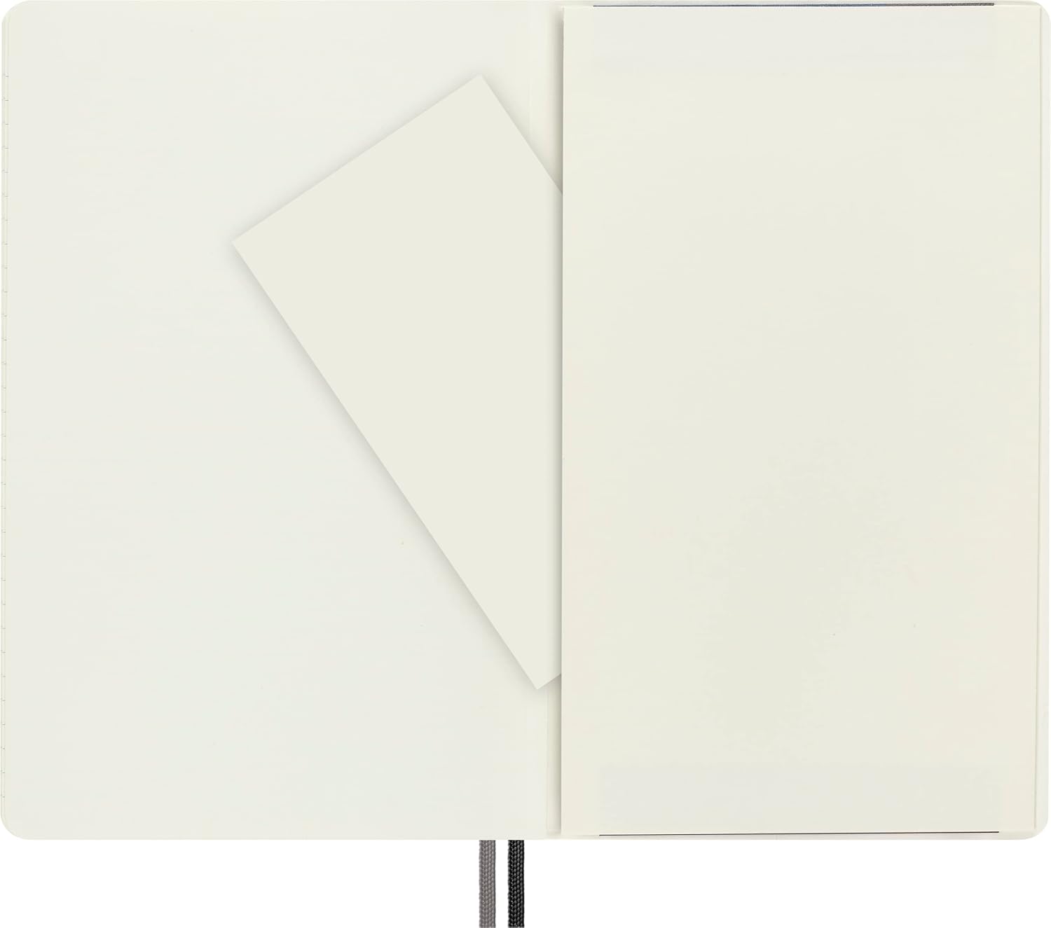 Thumbnail 5 de Moleskine Classic Expanded Squared Paper Notebook – Soft Cover, Black, A5 (13 x 21) • 400 Pages