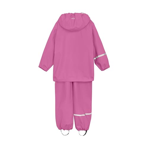 Detalle de Celavi 1145 Tuta antipioggia per bambine – rosa Real Pink, taglia 130