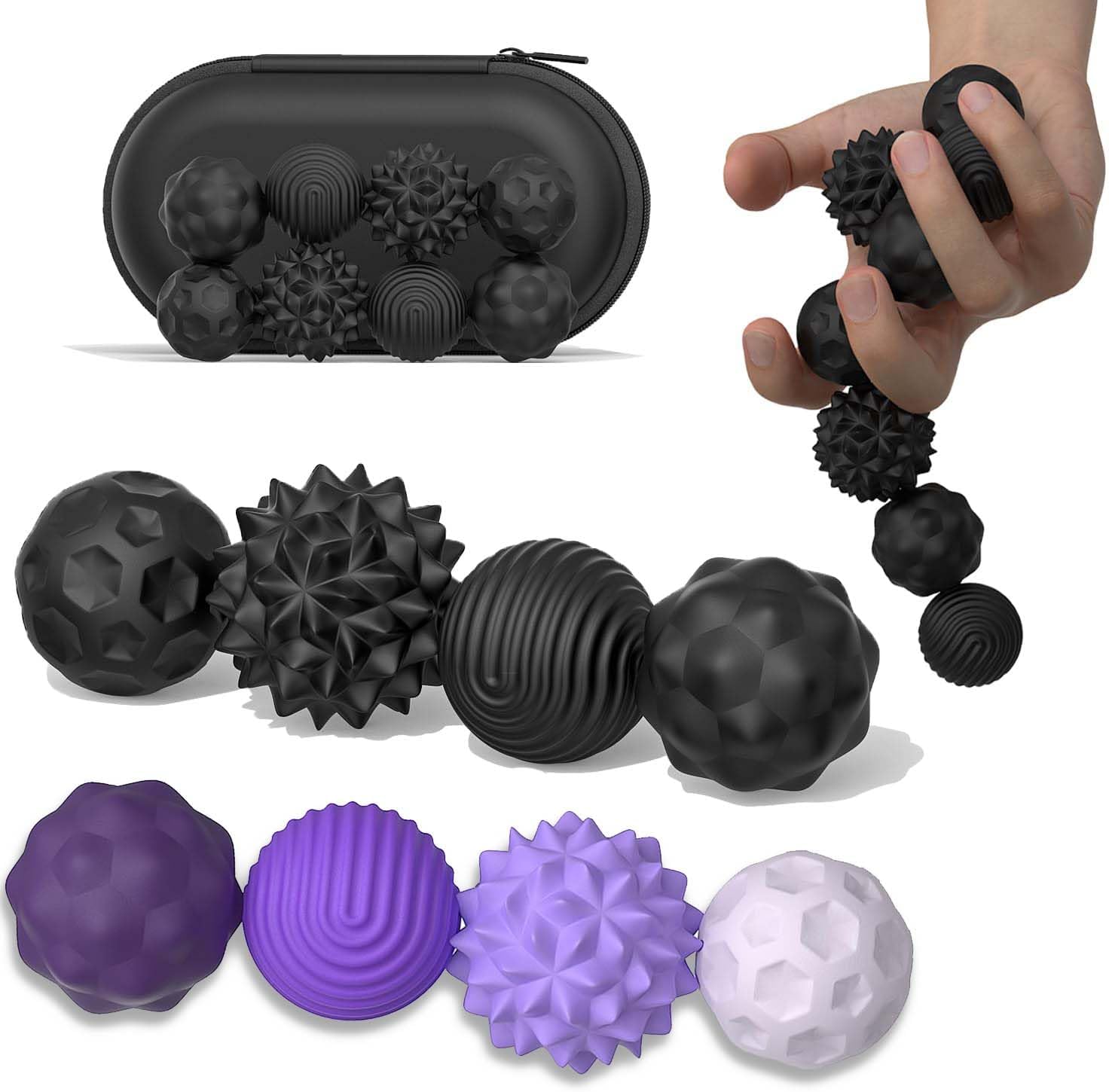 Thumbnail 6 de Bambebe 8PCS Silicone Magnetic Balls – A Thoughtful, Textured Fidget Set for Focus and Calm
