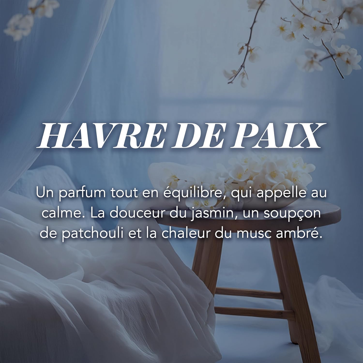 Detalle de Bougie parfumée Havre de paix de Yankee Candle – format jarre, 110–150 h, 623 g