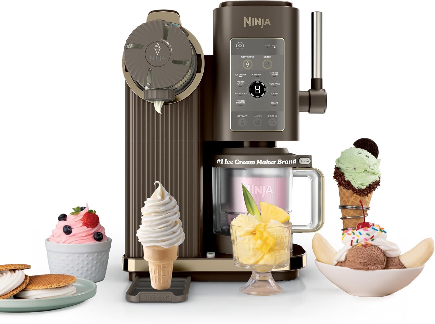 Detalle de Ninja Ice Cream Maker NC701BR