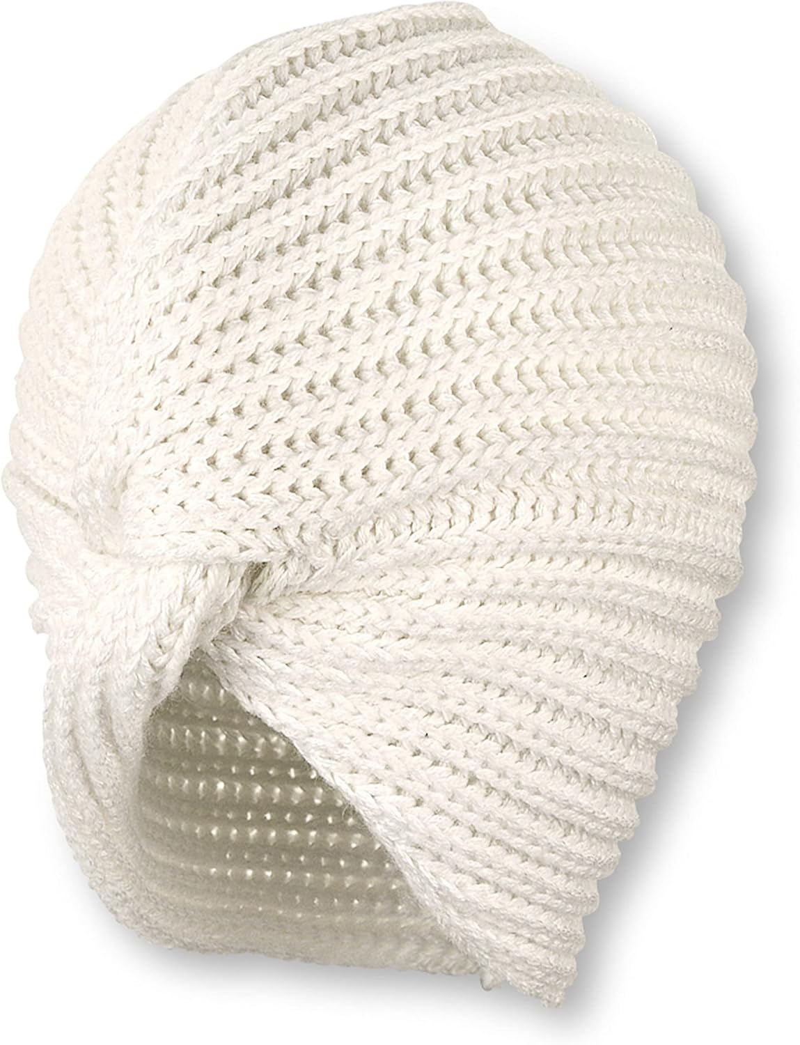Sterntaler Strickmütze Baby Mädchen als Turbanmütze – Woll-/Strickgorro für den Wintereinsatz