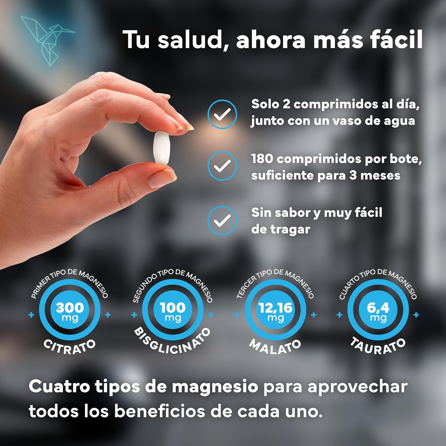 Thumbnail 4 de SEVENS NUTRITION Magnesio Complex 180 comprimidos 💊