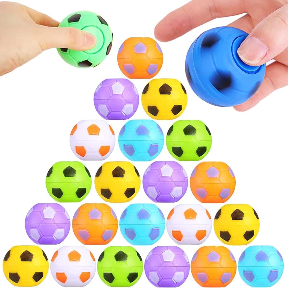 Mini Fidget Soccer Ball Spinners 32 pcs