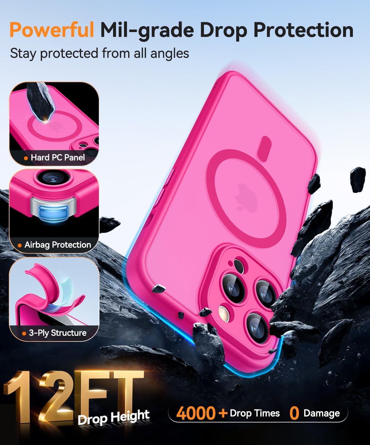 Thumbnail 6 de CANSHN iPhone 13 Pro Max case 6.7-inch