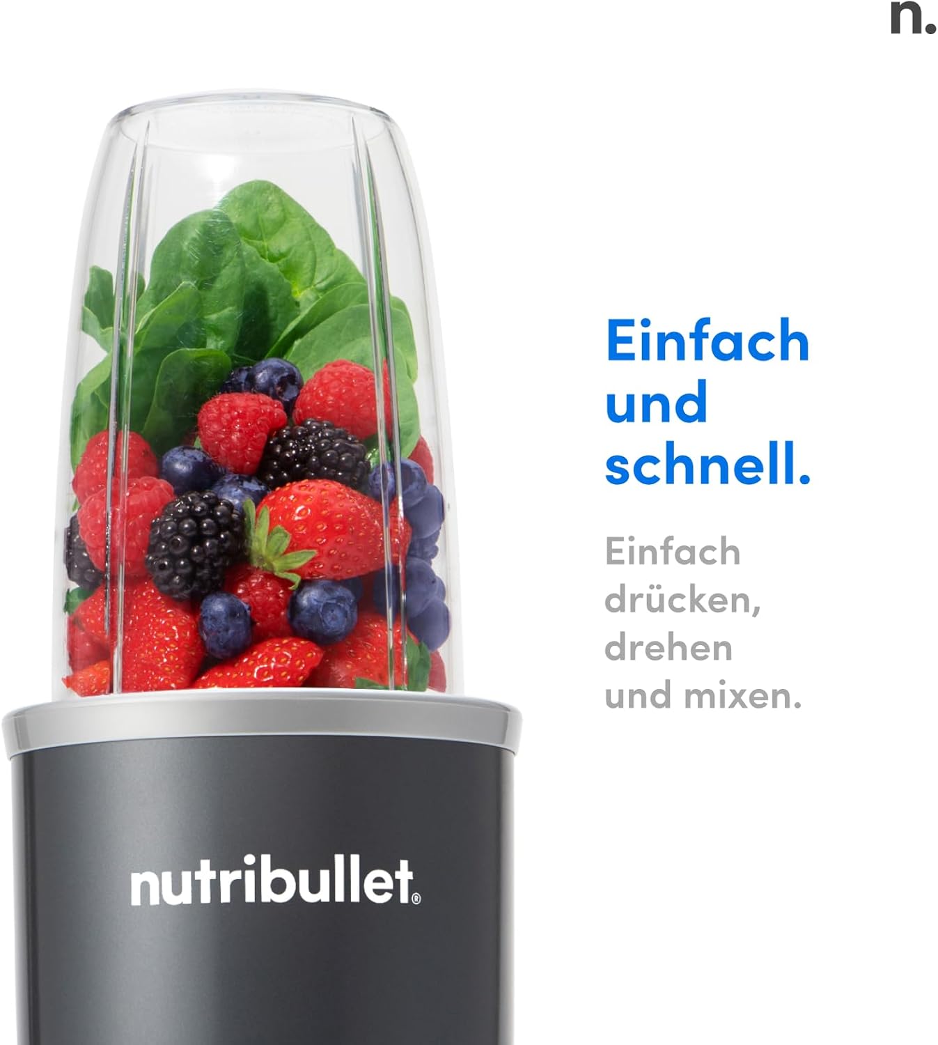 Detalle de Nutribullet Original Mixer 600 W, NB603DG