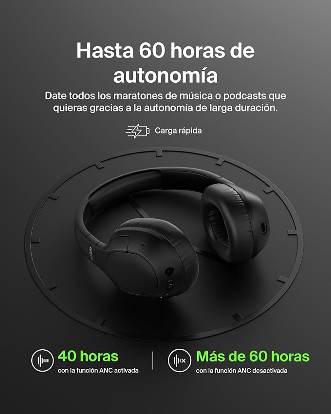 Thumbnail 5 de Belkin SoundForm Isolate 🦉 Auriculares Bluetooth con Cancelación de Ruido