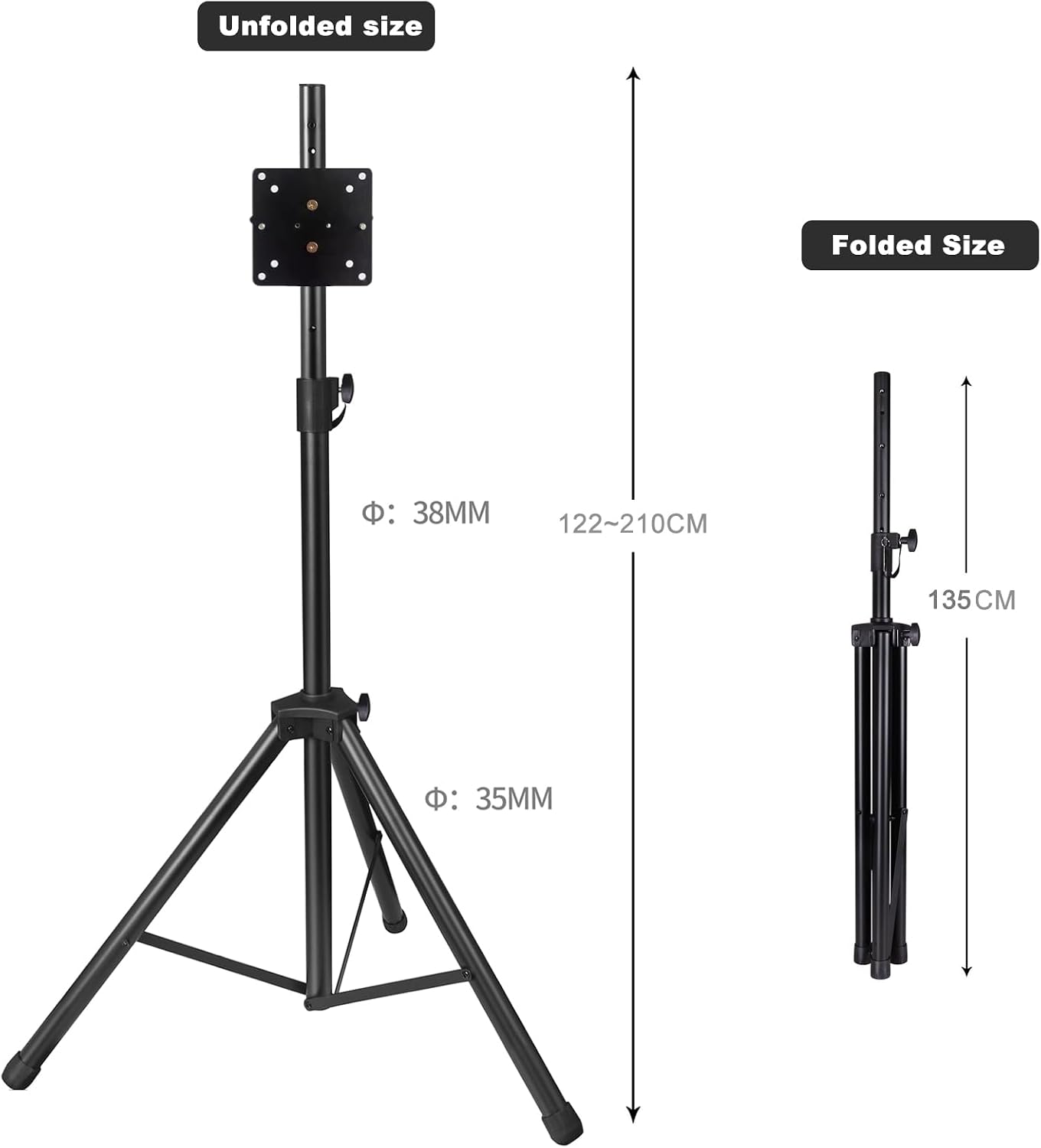 Detalle 2 de Aiqilai Dart Board Stand 122–210 cm