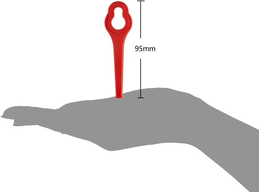 Thumbnail 2 de FourShow 50 Ersatzmesser aus Kunststoff (PA6) für Ferrex Rasentrimmer – kompatibel für FAR 20-ia/20-na