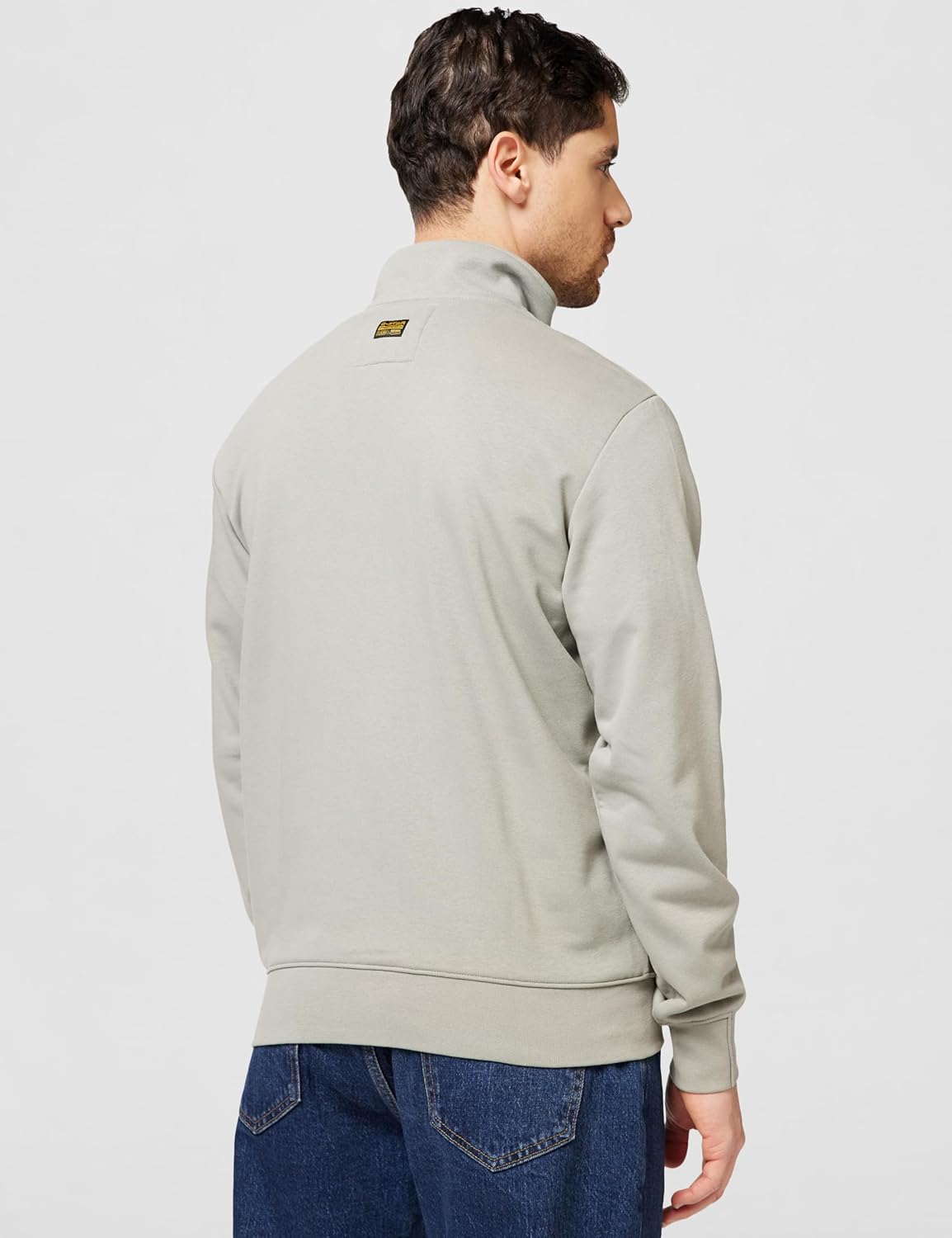 Thumbnail 3 de G-STAR Herren Nifous Half Zip Sweater – Halbreißverschluss mit gerippten Abschlüssen